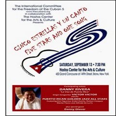Concert for Cuban Five in New York on Saturday Concert for Cuban Five in New York on Saturday